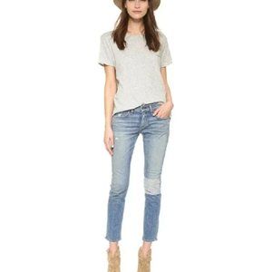 Rag & Bone The Tomboy Ludlow Distressed Jeans
